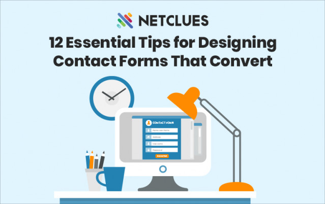 12 Essential Tips for Designing Contact Forms That Convert