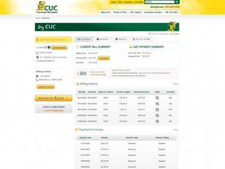 PowerPay Portal Development for CUC